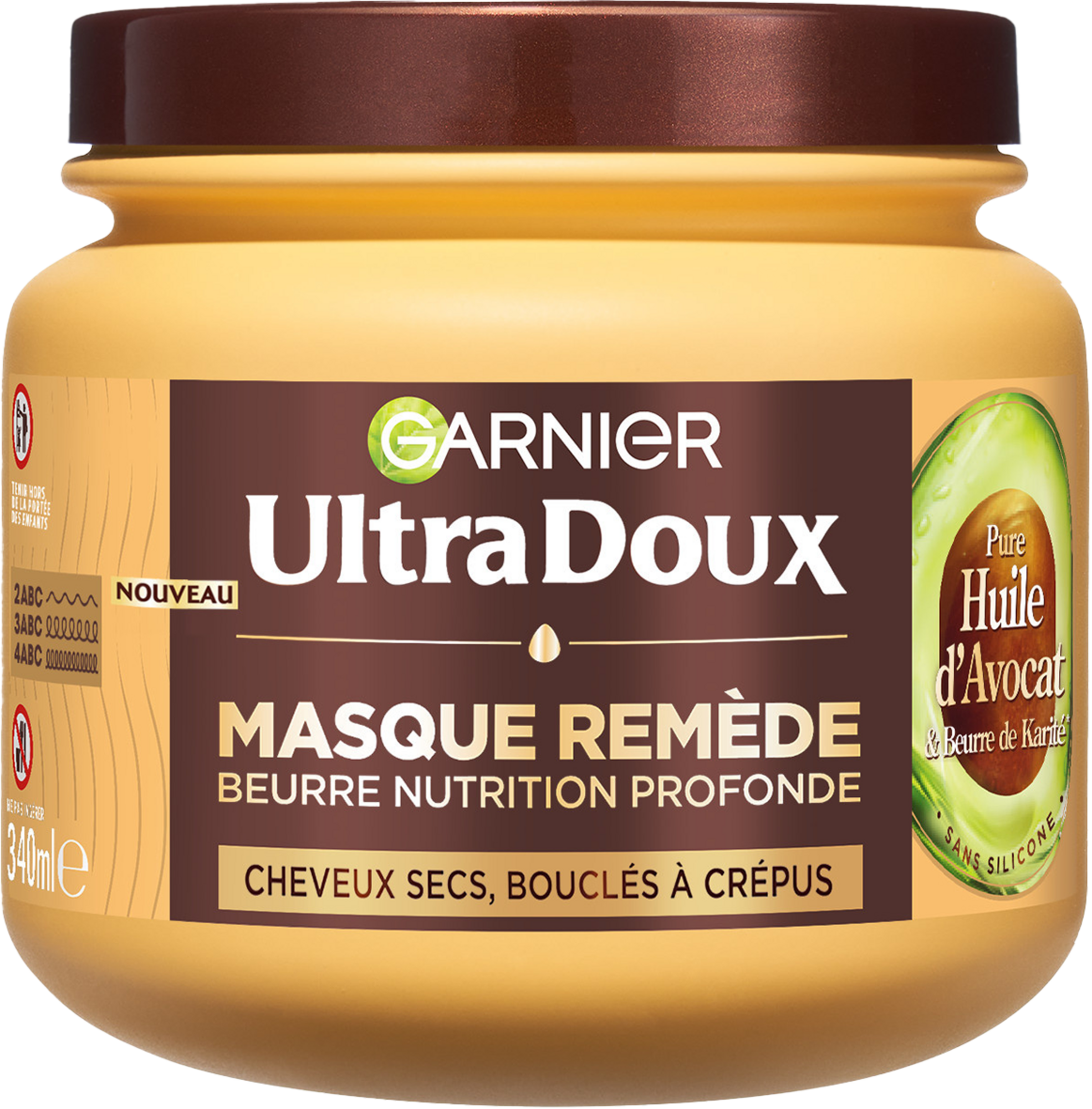 ULTRA DOUX DE GARNIER MASQUE CAPILLAIRE code EAN 3600542509244 