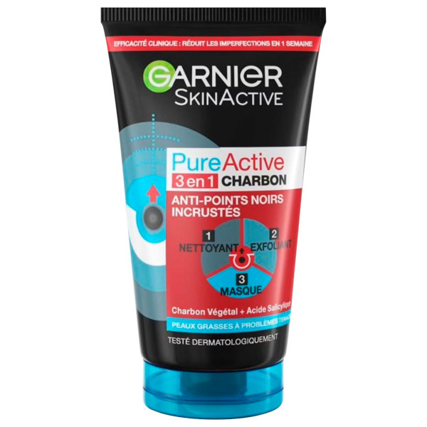  Gel Soin Visage 3 En 1 Anti-Points Noirs Garnier Skinactive code EAN 3600542566209 