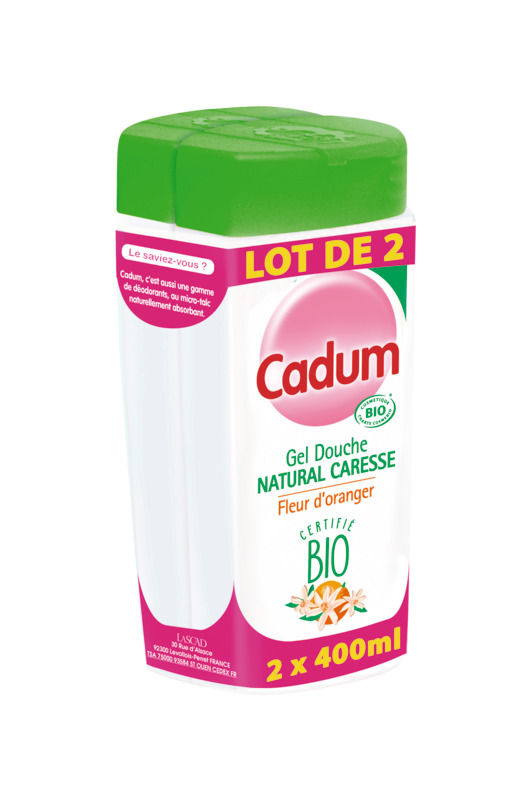 CADUM DOUCHE FLEUR D'ORANGER CADUM