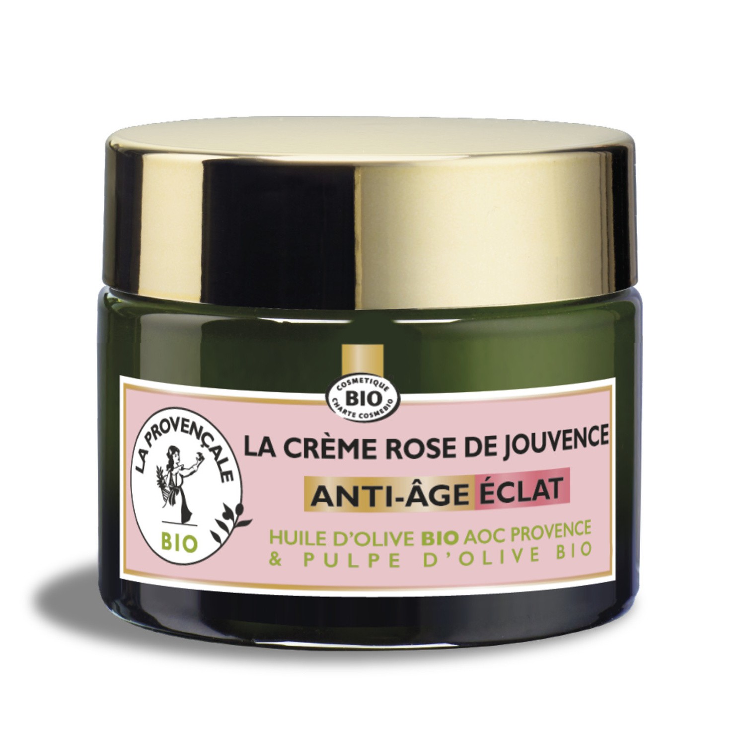 LA PROVENCALE Crème visage rose de Jouvence anti-âge LA PROVENCALE BIO code EAN 3600551039435 