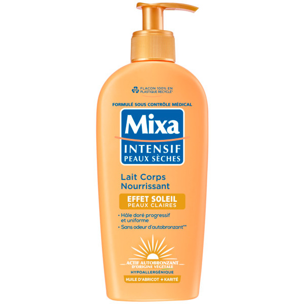 Lait Effet Soleil Peaux Claires Mixa code EAN 3600551100760 