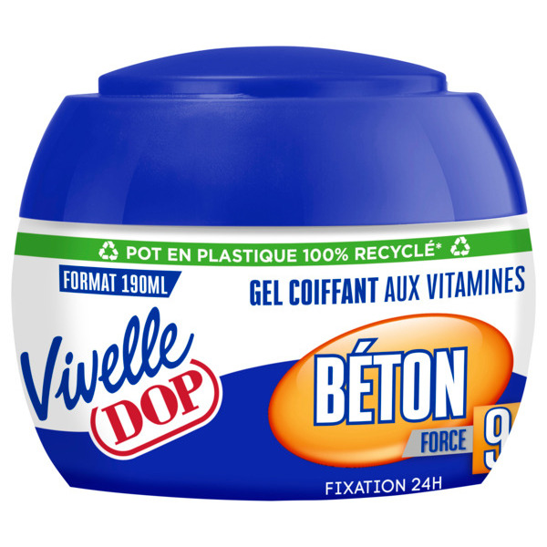  Gel Coiffant Béton Vivelle Dop code EAN 3600551106557 