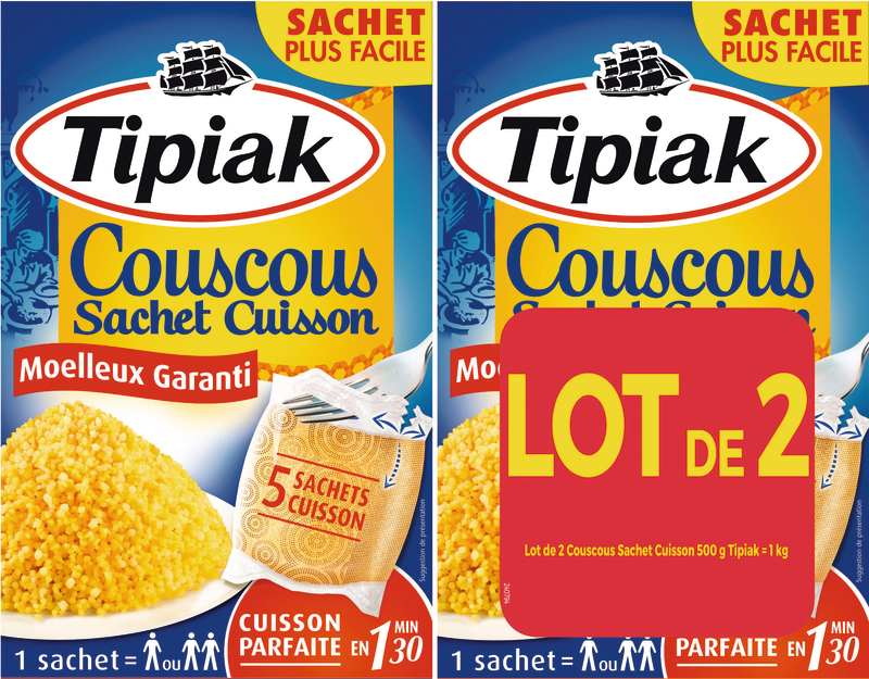 Couscous sachet cuisson