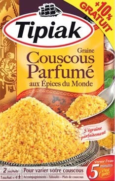 COUSCOUS PARFUMÉ AUX ÉPICES DU MONDE “TIPIAK”* 3600900021142 (3600900021142)