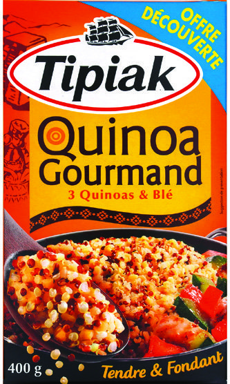  QUINOA GOURMAND “TIPIAK” code EAN 3600900021494 