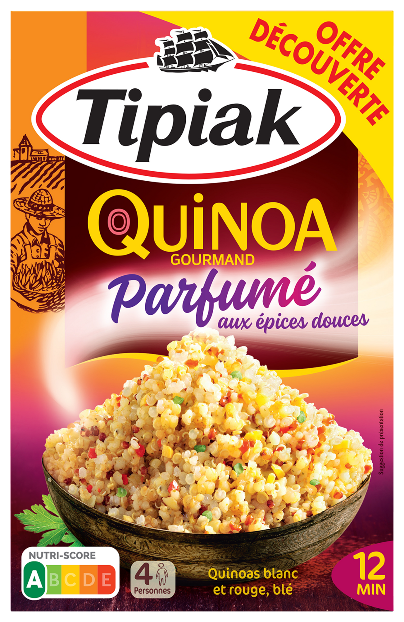 TIPIAK QUINOA code EAN 3600900021524 