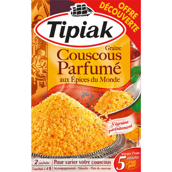 Graine Couscous parfumé aux épices du Monde