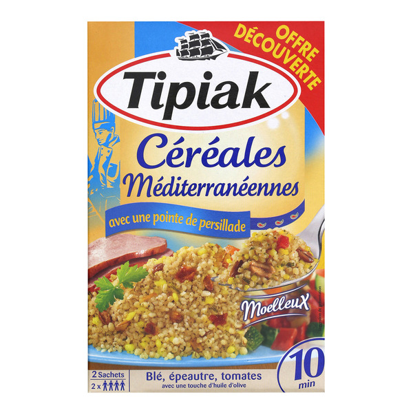 Céréales méditerranéennes avec persil 