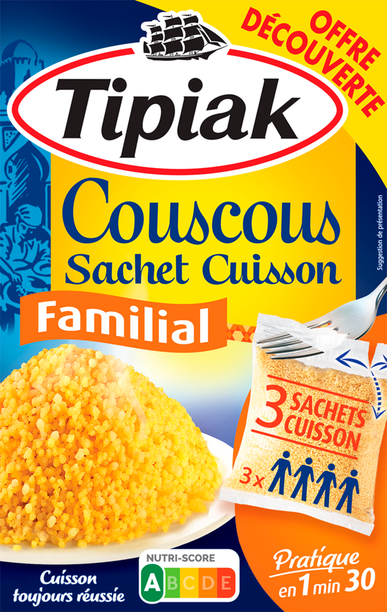 COUSCOUS 3600900021609 TIPIAK