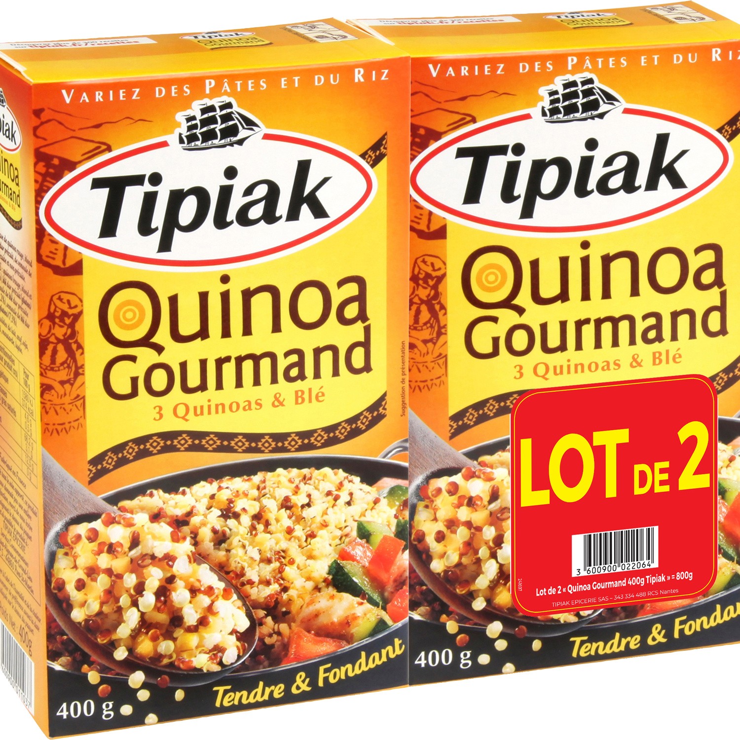Quinoa au 3 blés TIPIAK
