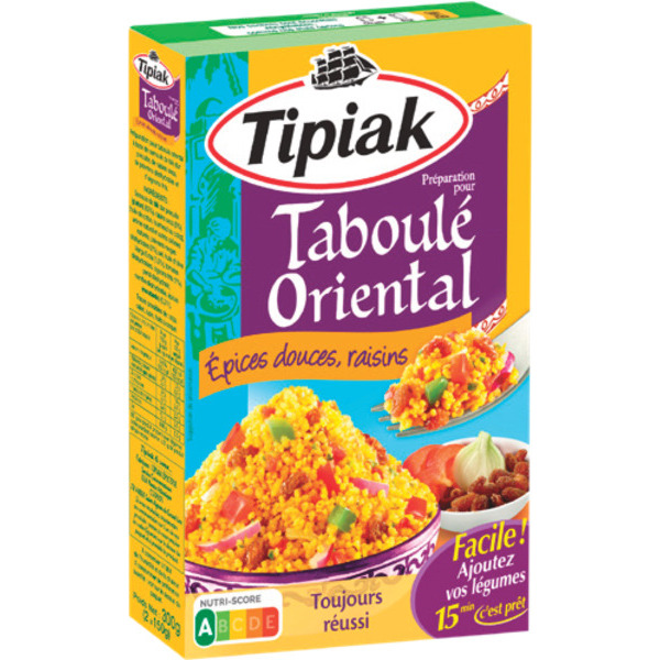 PRÉPARATION TABOULÉ ORIENTAL
TIPIAK