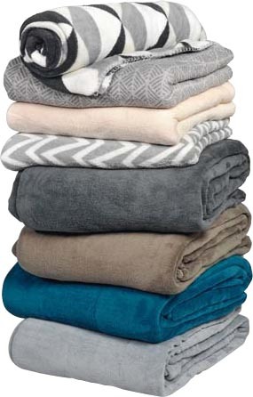 PLAID MICROFIBRE 130 X 150 CM