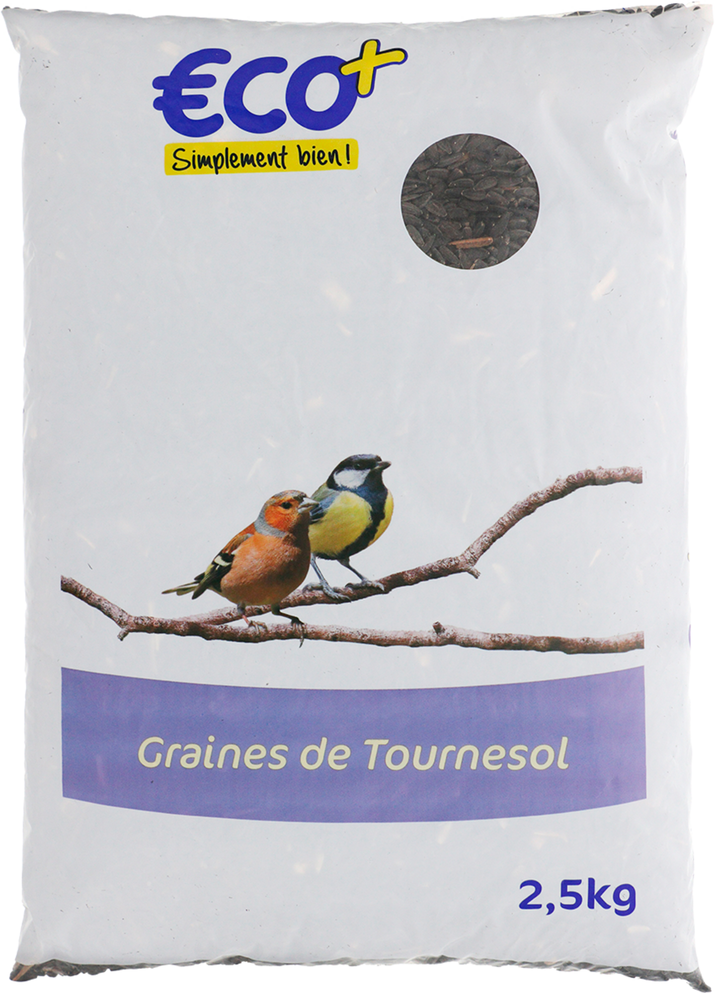 ECO+ graines de tournesol code EAN 3601010064654 