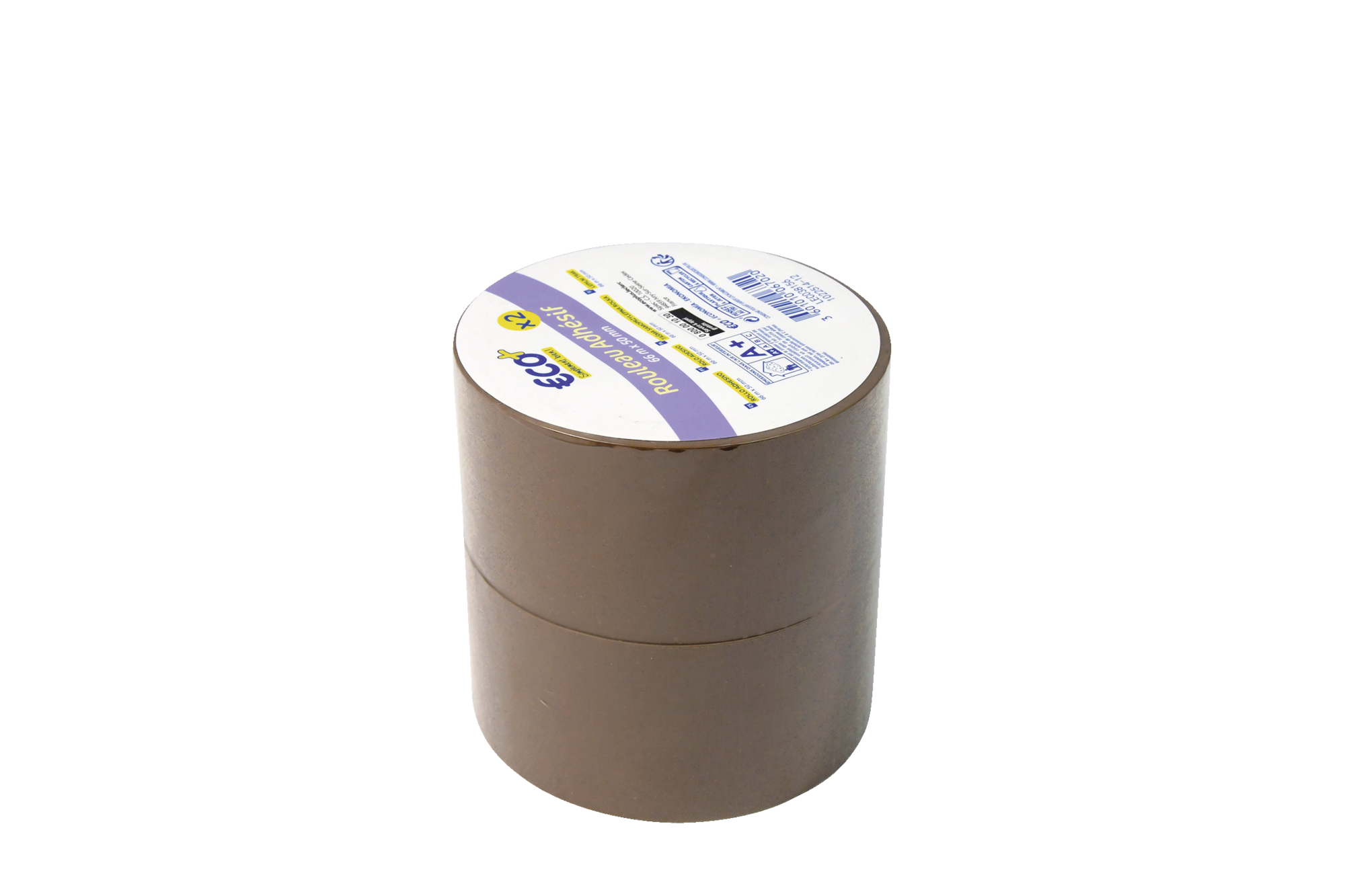 Lot de 2 Rouleaux adhésifs emballage