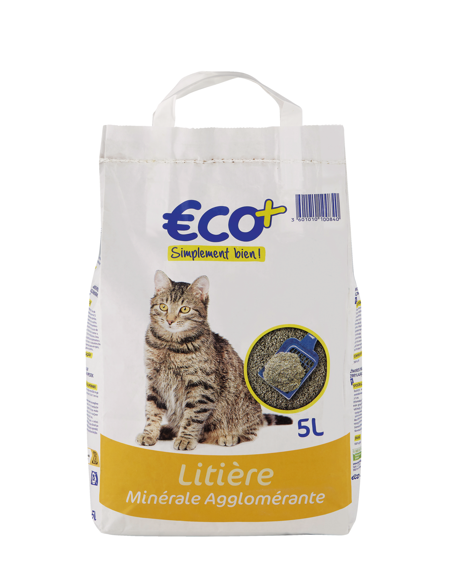 Litière agglomérante 