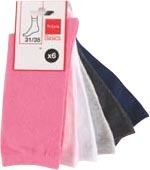 LOT DE 6 PAIRES DE CHAUSSETTES ENFANT