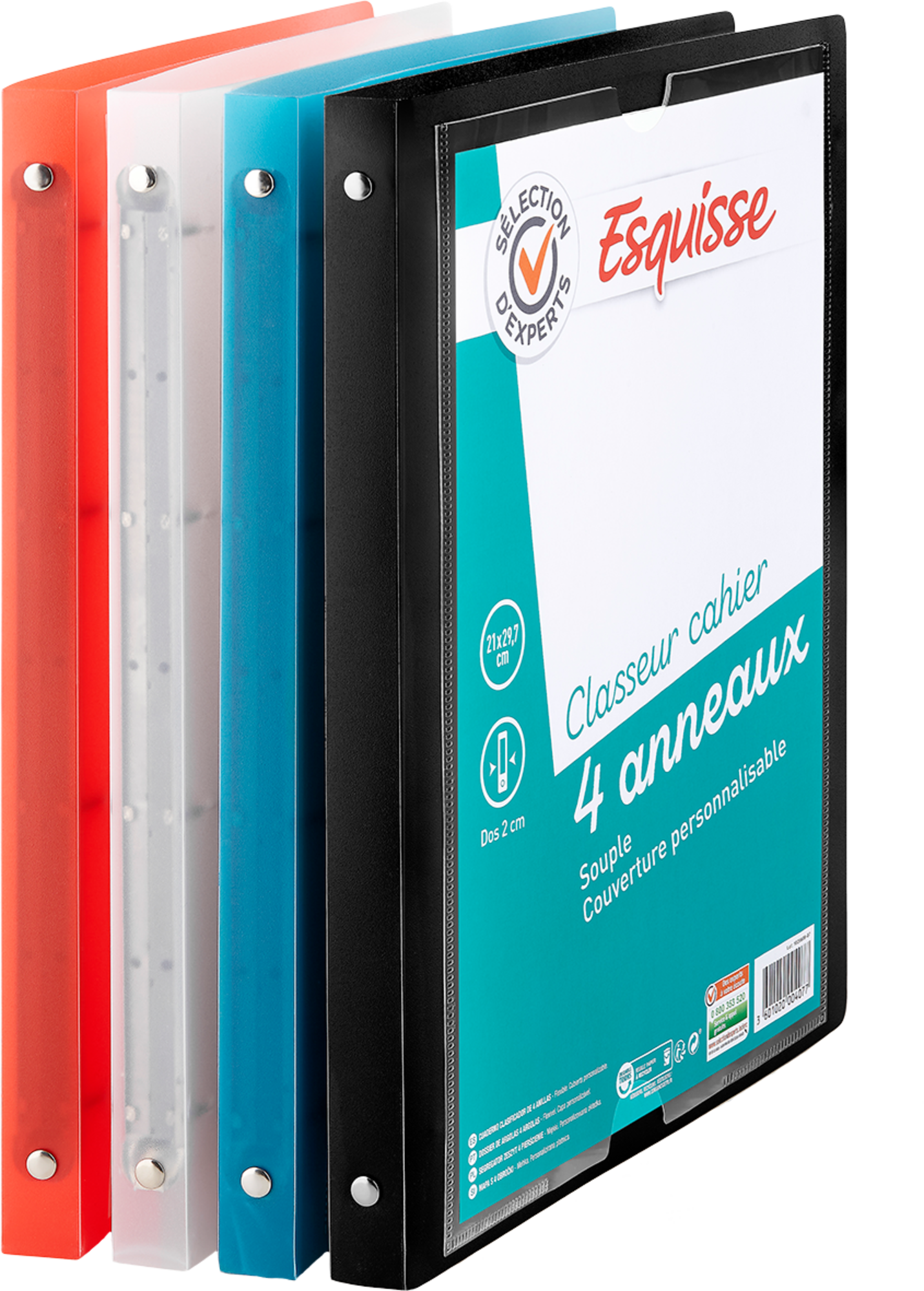 ESQUISSE Classeur cahier  code EAN 3601020004077 