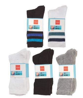 LOT DE 3 PAIRES DE CHAUSSETTES 