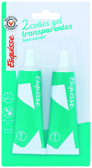  2 COLLES GEL 30 ML “ESQUISSE” code EAN 3601020493444 
