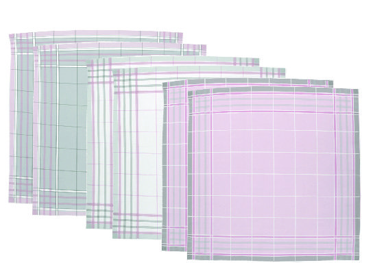 Tissaiarouge LOT DE 6 MOUCHOIRS 29 X 29 CM OU 40 X 40 CM code EAN 3601025288557 