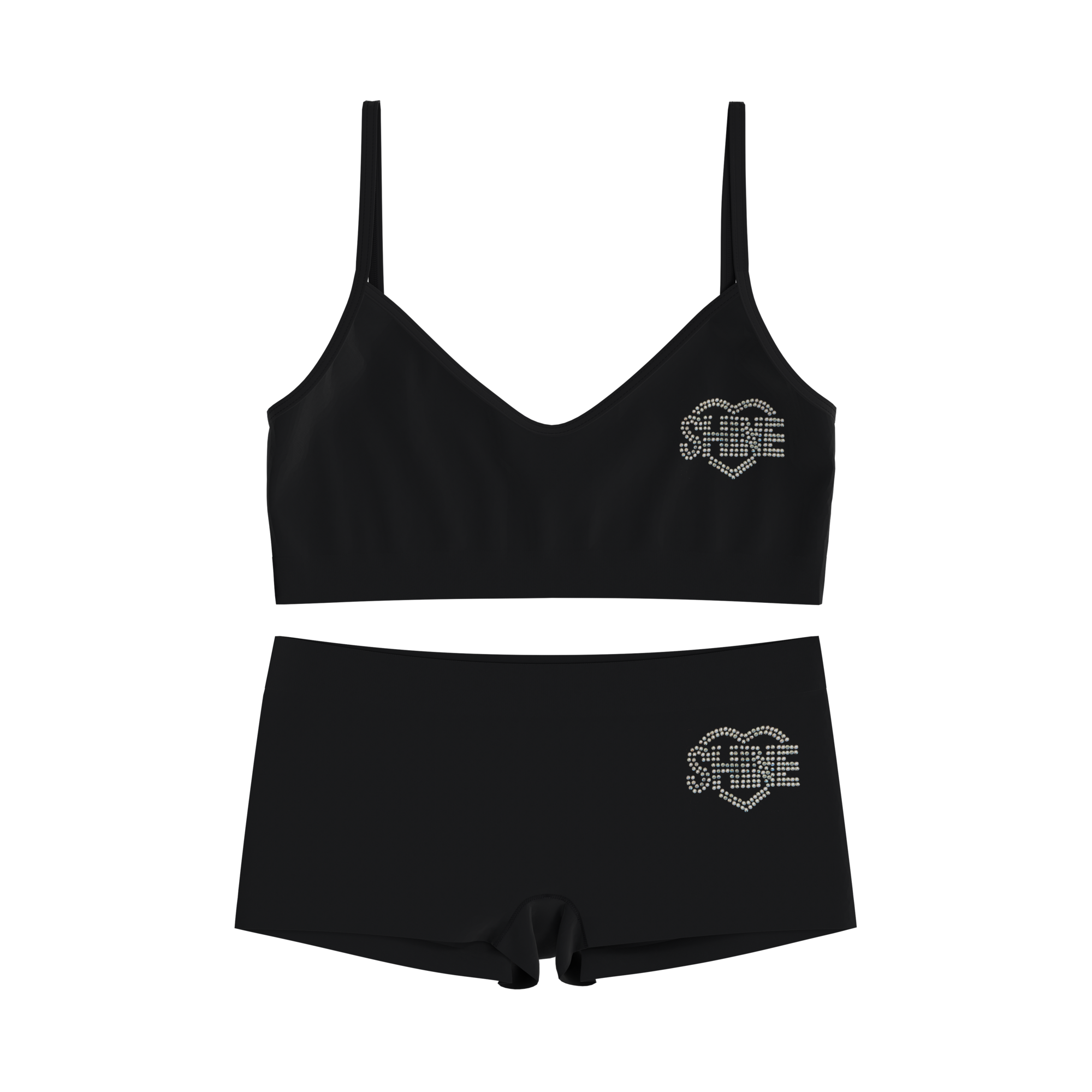 ENSEMBLE BRASSIERE + SHORTY FILLE