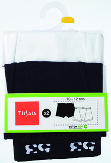 LOT DE 3 CULOTTES FILLE OU 2 BOXERS GARÇON