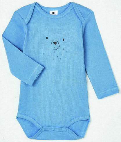 LOT DE 3 BODIES MANCHES LONGUES BÉBÉ