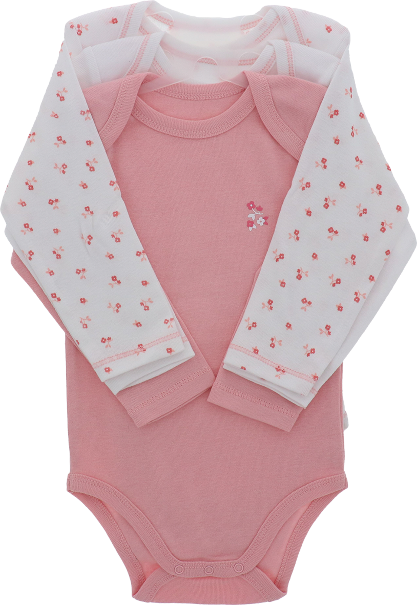 LOT DE 3 BODIES NAISSANCE MANCHES LONGUES OU LO...