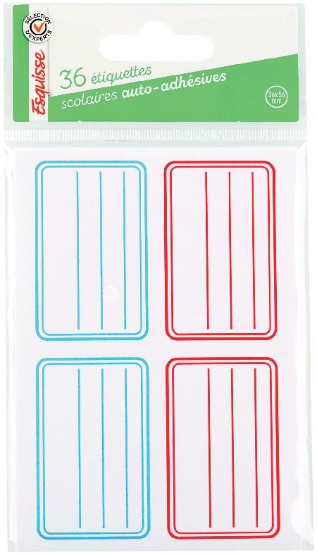 36 ÉTIQUETTES