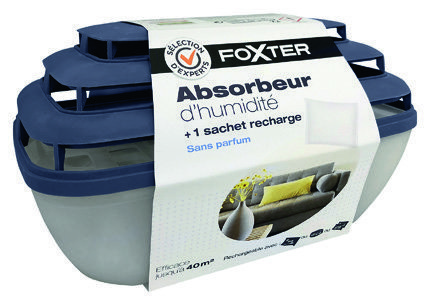 Absorbeur d'humidité 3601029822252 FOXTER Absorbeur d'humidité 3601029822252 FOXTER
