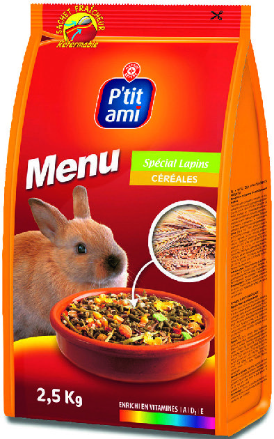 MENU COMPLET POUR LAPIN NAIN