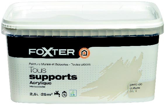PEINTURE MULTI SUPPORTS 3601029866386 Foxter PEINTURE MULTI SUPPORTS 3601029866386 Foxter