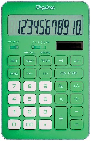 CALCULATRICE DE BUREAU 3601029896673 Esquissenoir CALCULATRICE DE BUREAU 3601029896673 Esquissenoir