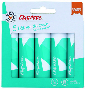 ESQUISSE 5 BÂTONS DE COLLE 10G code EAN 3601029896680 