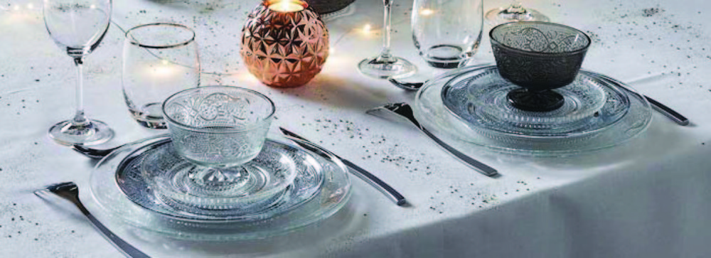 ASSIETTE PLATE Ø 25 CM TRANSPARENTE 3601029909298 (3601029909298)