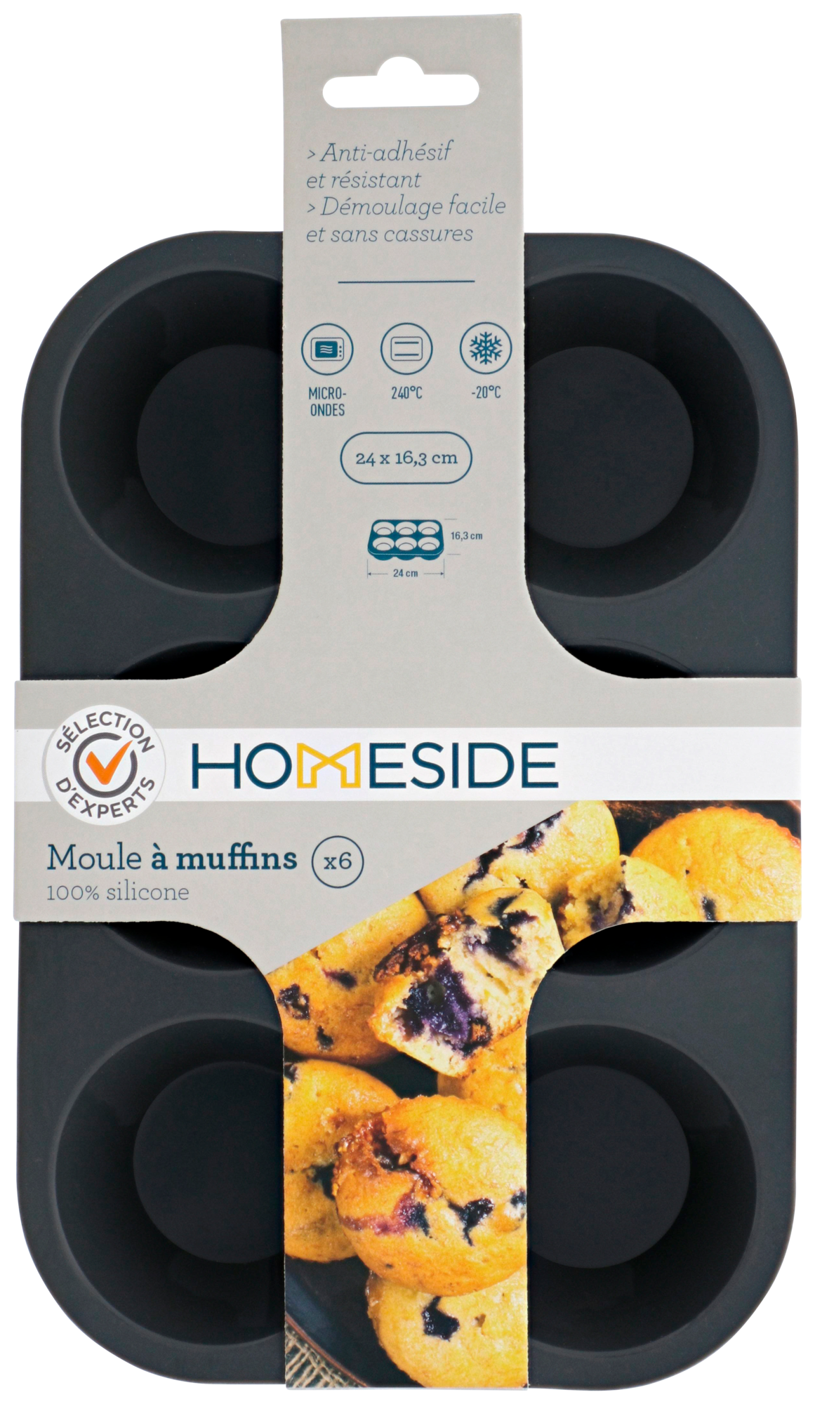 HOMESIDE MOULE 6 MUFFINS code EAN 3601029914322 