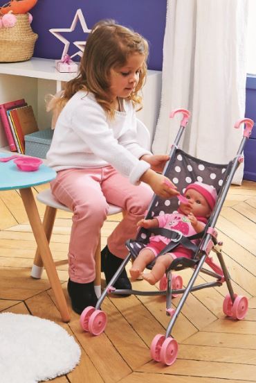 Manon poussette canne