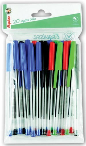 20 STYLOS BILLE