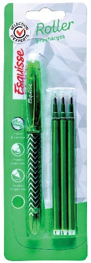 1 ROLLER BLEU + 3 RECHARGES