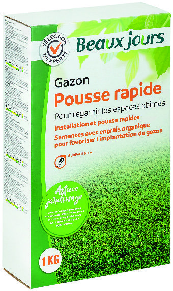 Gazon pousse rapide