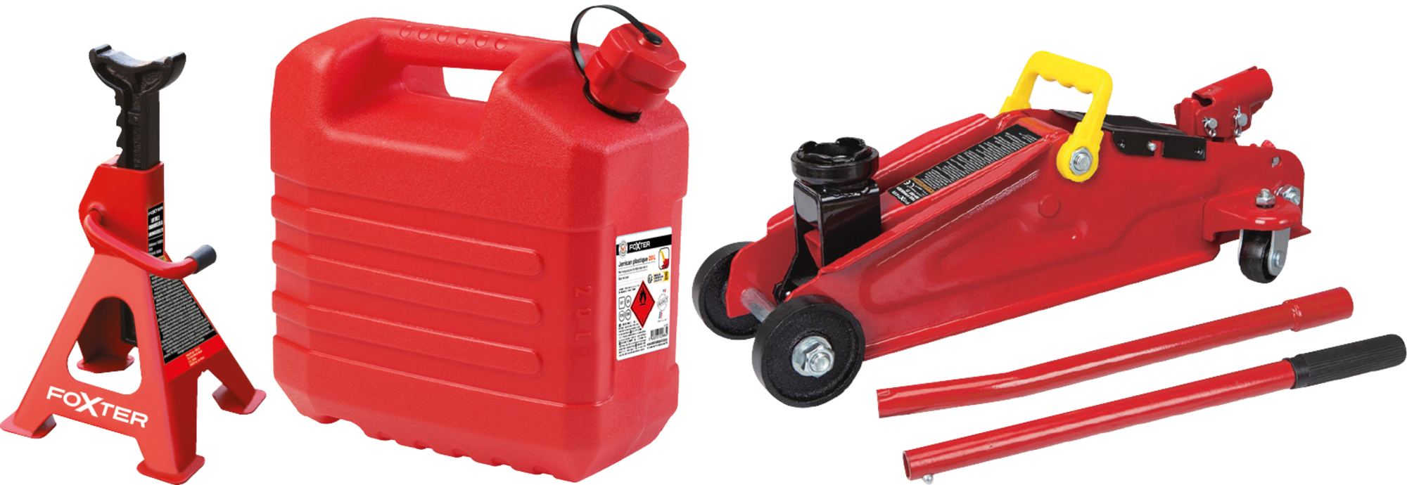 FOXTER SUR LES PRODUITS PRÉSENTS EN MAGASIN DE LA GAMME OUTILLAGE "FOXTER" code EAN 3601029936522 