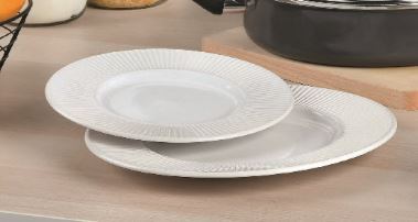 ASSIETTE PLATE Ø 27 CM STRIÉE 3601029943087 (3601029943087)