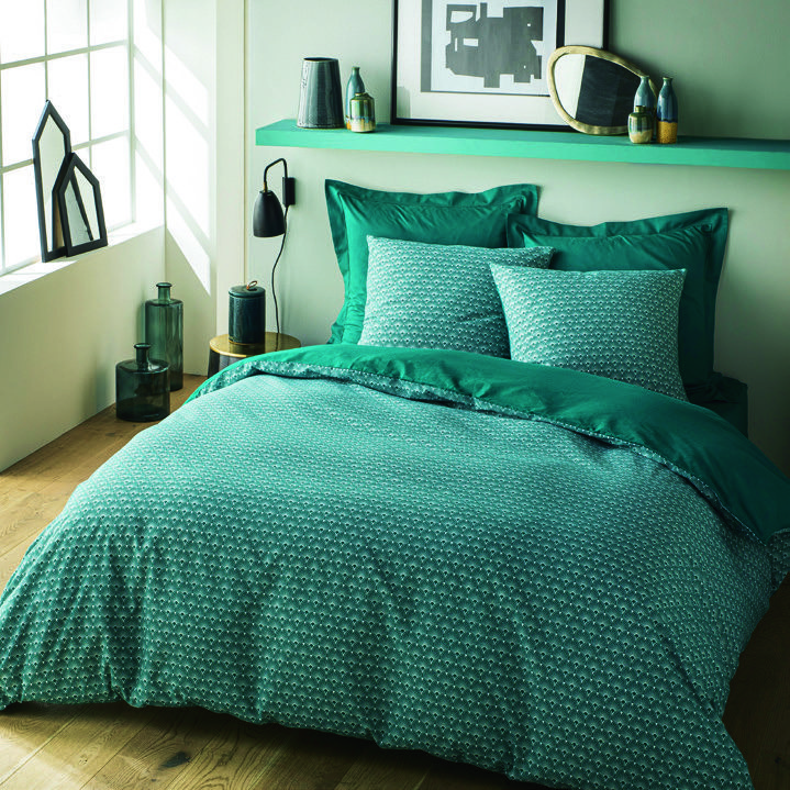 PARURE HOUSSE DE COUETTE 140 X 200 CM + 1 TAIE ...