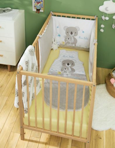 GIGOTEUSE REGLABLE VELOURS OU TOUR DE LIT “MOTS...