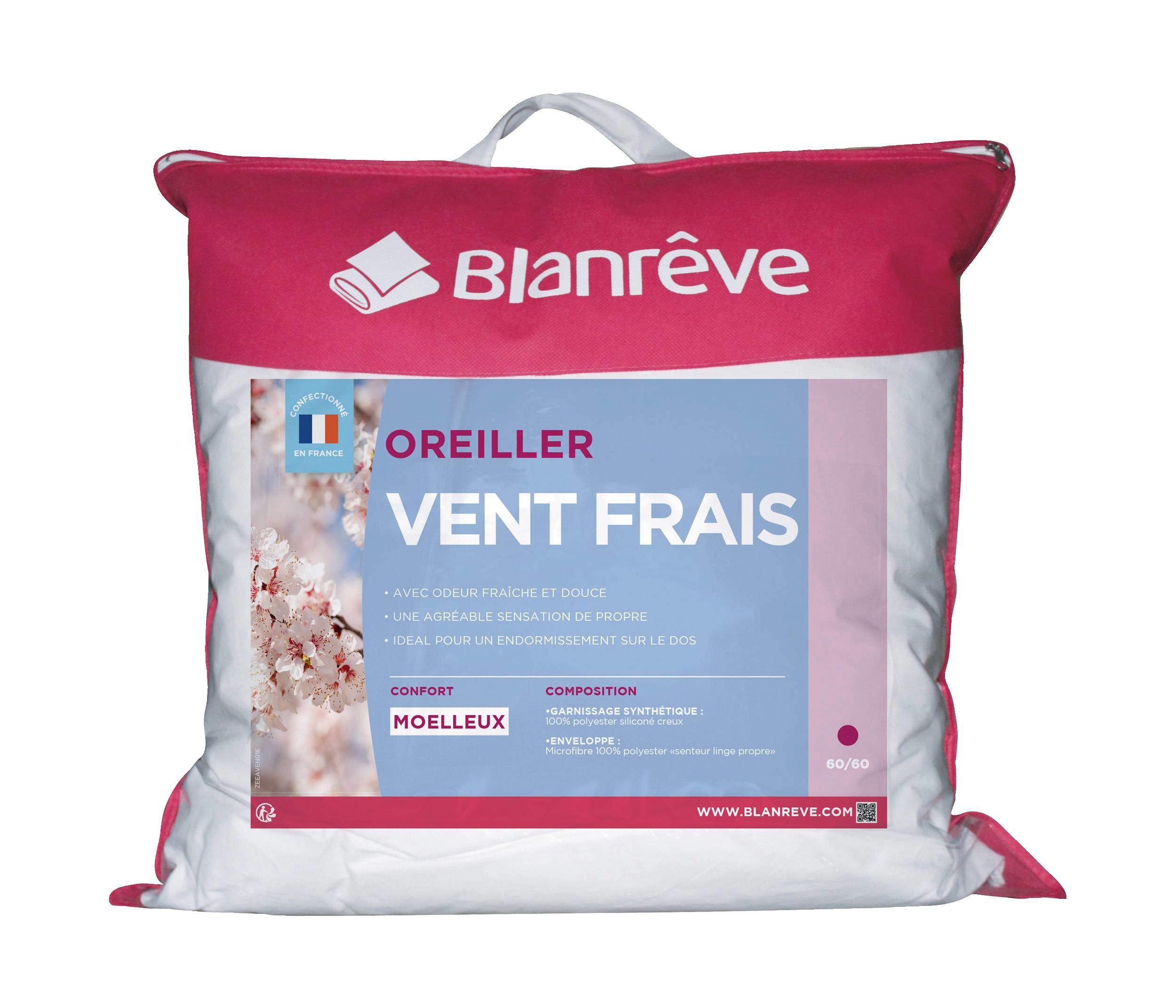 Oreiller 60 x 60 cm VENT FRAIS