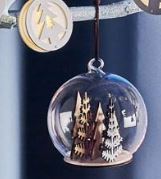 BOULE TRANSPARENTE DÉCOR EN BOIS 3603312947178 (3603312947178)