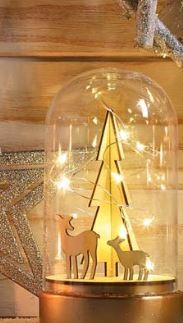 CLOCHE LUMINEUSE DÉCOR FORÊT 3603312949301 (3603312949301)