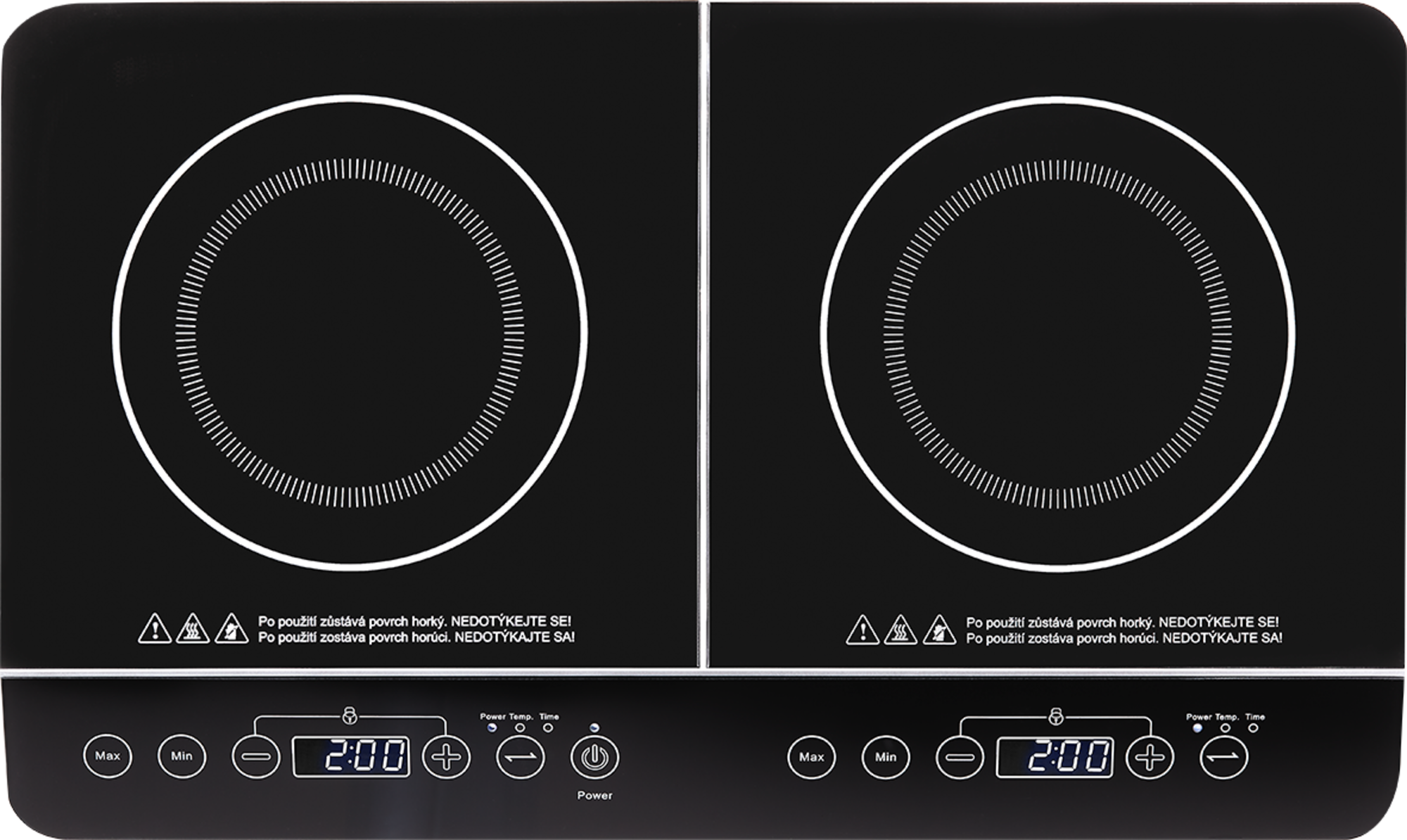 DOUBLE RÉCHAUD INDUCTION