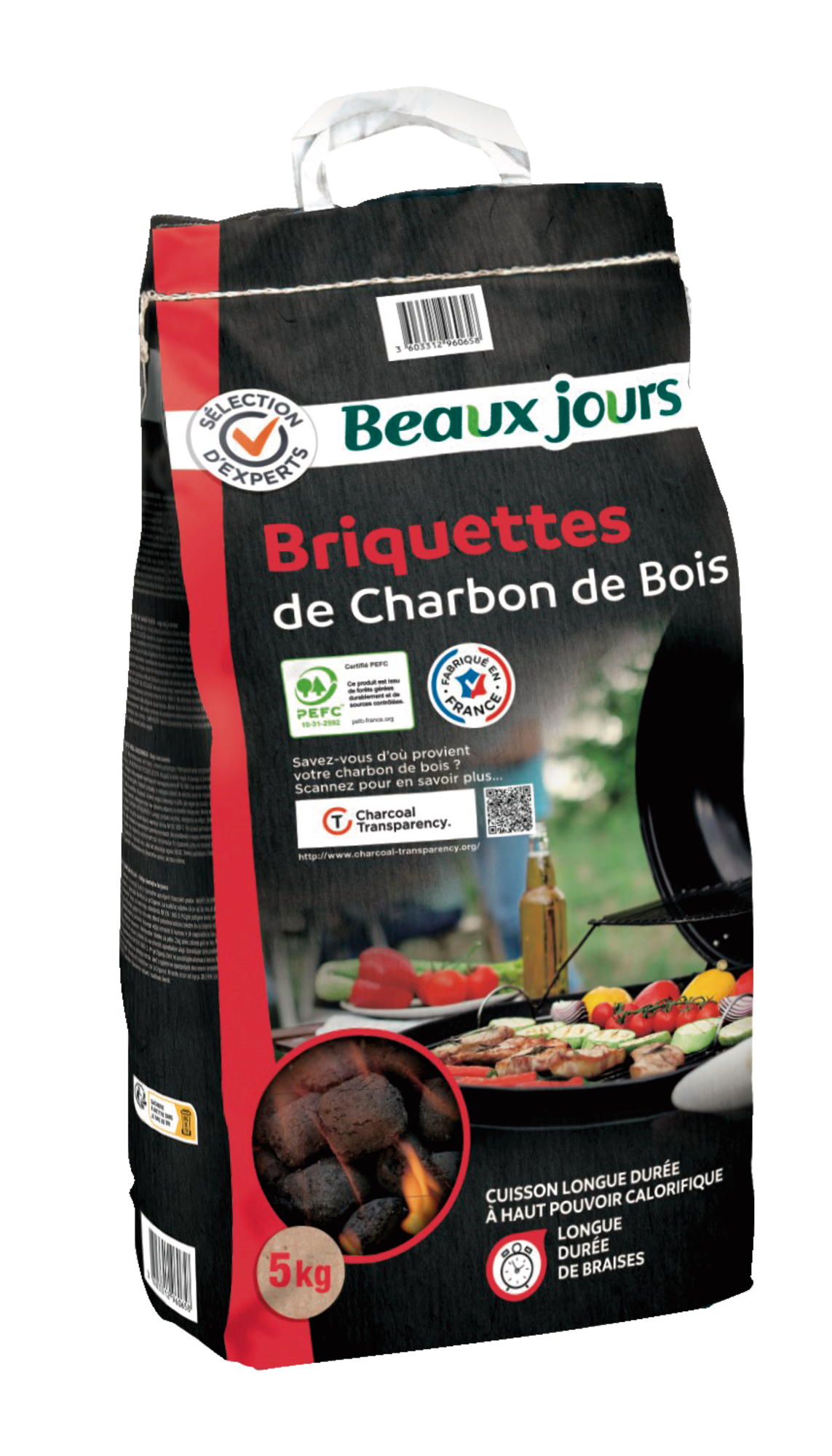 SAC DE BRIQUETTES 
