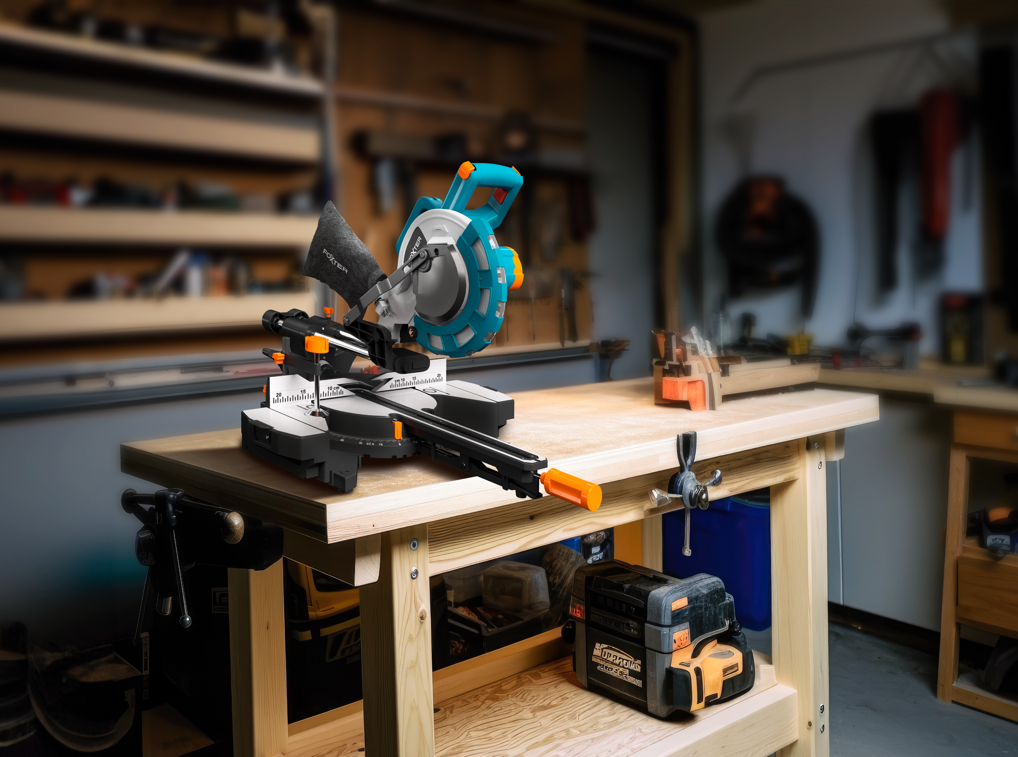 SCIE À ONGLET RADIALE 1400 W